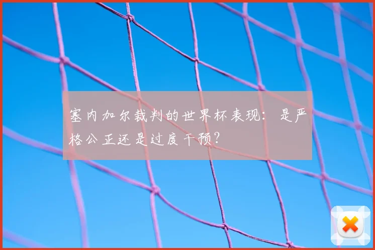 塞内加尔裁判的世界杯表现：是严格公正还是过度干预？